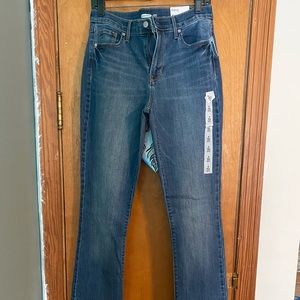 NWT size 8 tall curvy boot cut old navy jeans